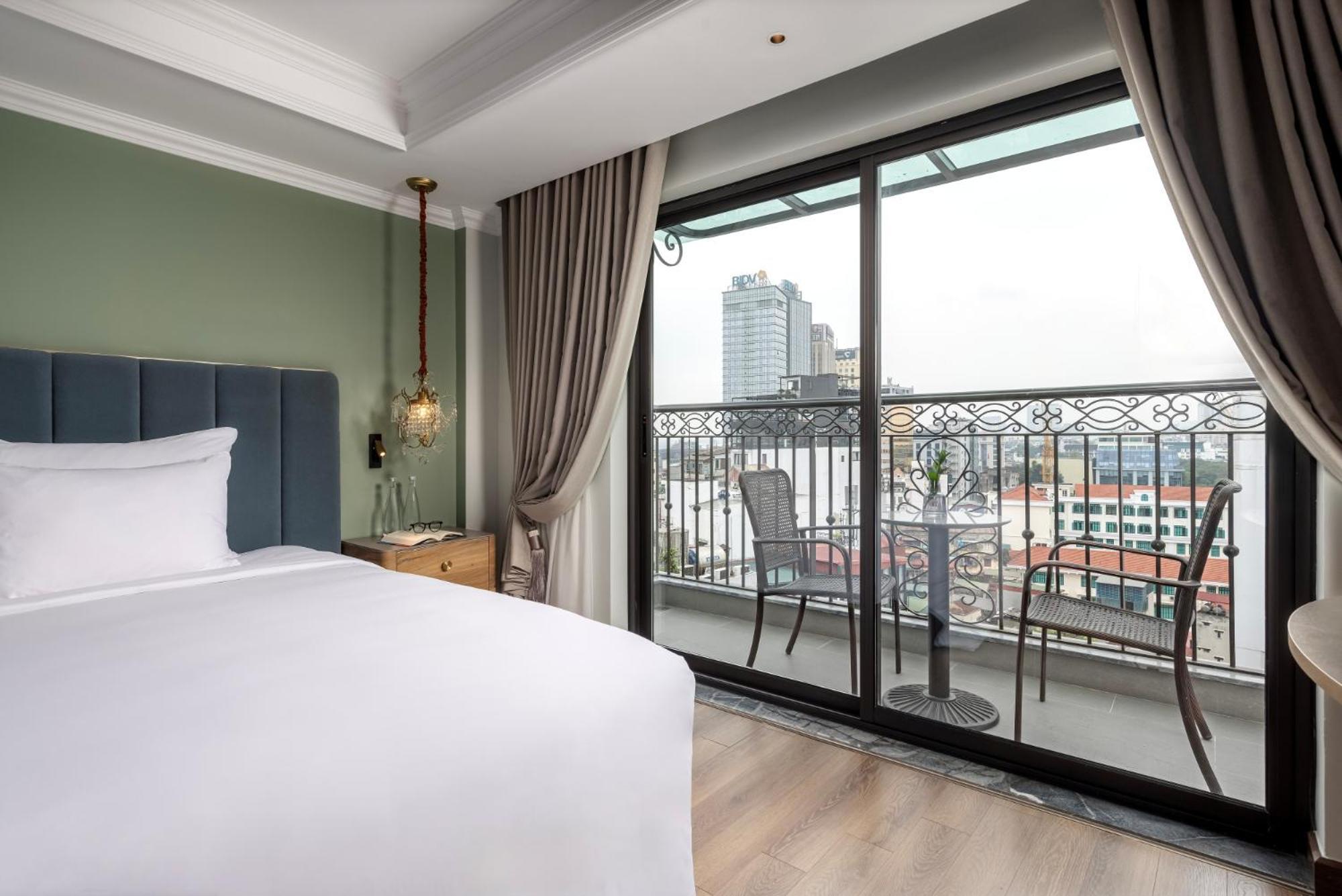 La Siesta Classic Hang Thung Hanoi Dış mekan fotoğraf Deluxe Room with Balcony